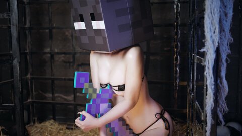 [Cosplay] Kokuhui(yuuhui玉汇) – 末影人