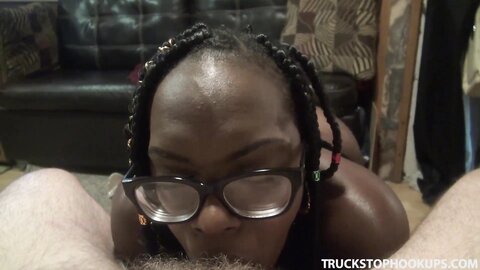 Black slut picked up and fucked