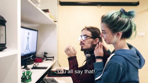 Myschoollife  Stepsister Seduces A Nerd To Copy His Physics Text