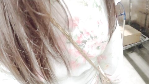Wireless Vibrator With Sexy Girl Wear Floral Dress “Shopping Mall” Xmas