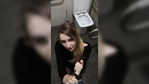 Eleo And Mish  010 Intermission In Theater  Its Time To Blowjob And Cum In Public Toilet Eleo And Mish