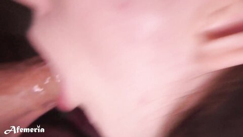 Femfoxfury  Incredible Beauty Deepthroat Cock Till Cum In Mouth Close Up1