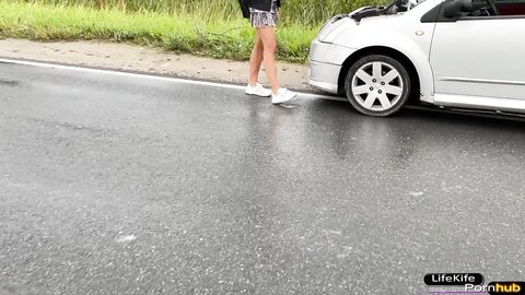 Lifekife  Sex In The Car In Gratitude For Its Repair