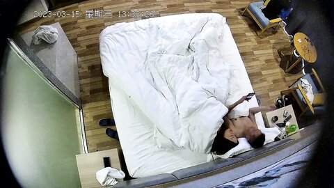 快捷宾馆真实偸拍中年男女开房偸情
