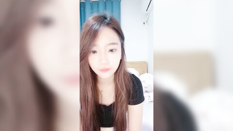 清纯00后嫩妹妹，姐妹花一起自慰，外表甜美清纯