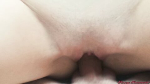 My Tight Pussy Makes Him Cum To Fast Closeup Creampie