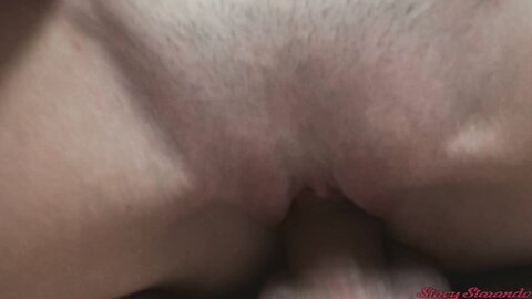 My Tight Pussy Makes Him Cum To Fast Closeup Creampie