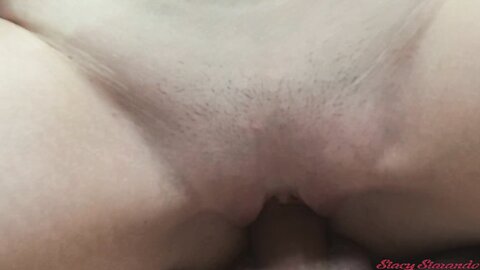 My Tight Pussy Makes Him Cum To Fast Closeup Creampie