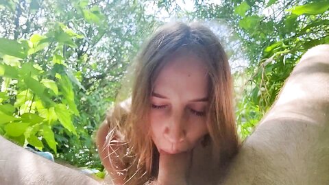 Qesastop  Picked Up An 18 Year Old Cutie To Cum In Her Deep Throat
