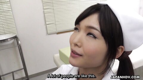 A Japanese Nurse Shino Aoi Blows A Patients Dick In The Doctors Offic