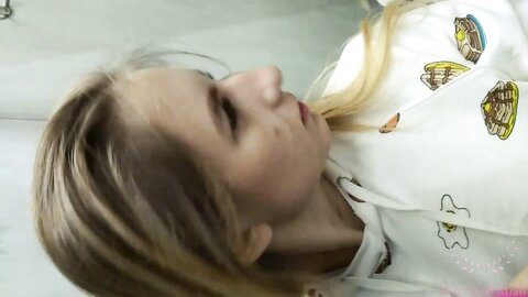 Eleo And Mish  028 Risky Hot Blowjob From Gf In Changing Room With Cum On Bra And Leave It