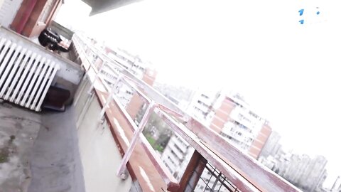 Myschoollife  Public Blowjob On A Public Rooftop