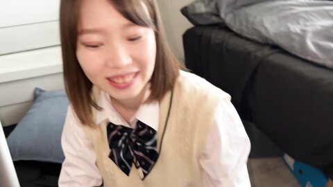534IND-091 [Individual shooting] Face -to -face Metropolitan K. Shortcut mini skirt girls and p lives who...