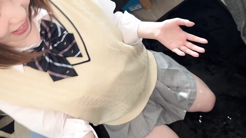 534IND-091 [Individual shooting] Face -to -face Metropolitan K. Shortcut mini skirt girls and p lives who...