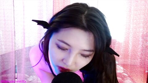 Roleplay Sexy Asian Devil Girl Falls In Love With You Asmr