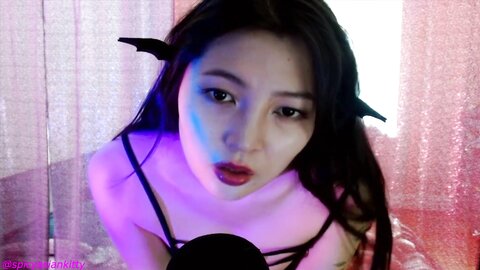 Roleplay Sexy Asian Devil Girl Falls In Love With You Asmr