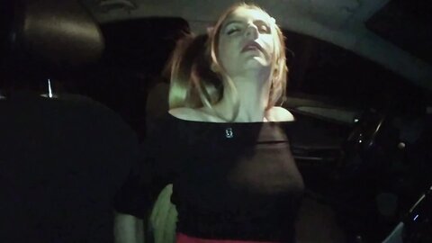 Eleo And Mish  023 Stranger Hard Fucked Me Doggy Style In The Car And Cummed In My Mouth