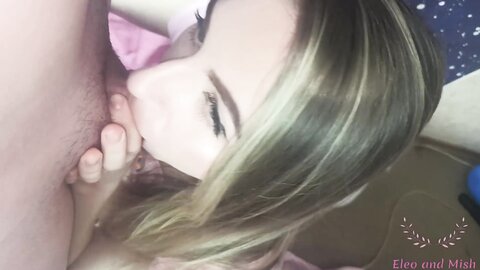 Eleo And Mish  041 Blowjob Queen Make 2 Times Cum