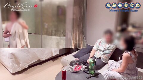 换妻界的顶流，新加坡华裔爱玩夫妻】 2