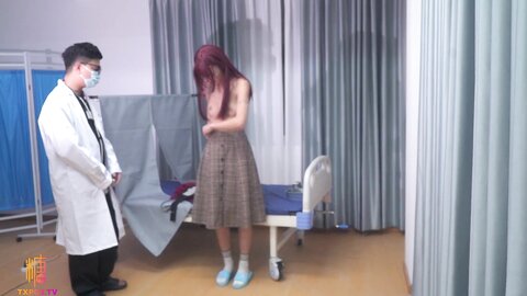 极品嫩模女神】岚可樱 美少女婚前检查 被无良医生肆意玩穴