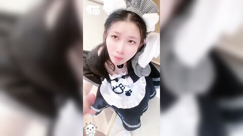 神仙颜值小仙女小姐姐『猫宁』✅黑丝猫猫女仆啪啪