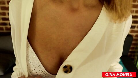 Ginamonelli  Hot Milf Realtor Fucks Her Client And Cum On Pussy  She Have Squirt Orgasm