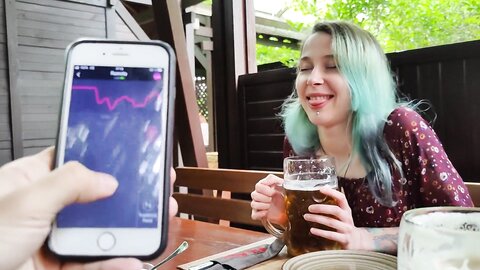 Myschoollife  Remote Orgasm Control Of My Stepsister In Bar