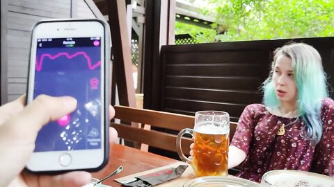 Myschoollife  Remote Orgasm Control Of My Stepsister In Bar