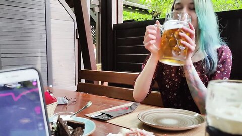 Myschoollife  Remote Orgasm Control Of My Stepsister In Bar