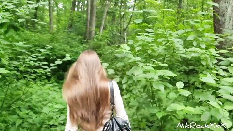Nick Whitehard  Public Anal Sex In The Park With A Cute Teen Evelina Darling