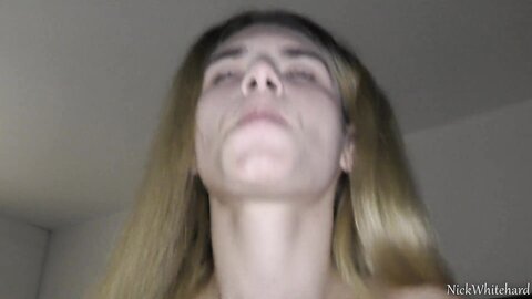 Pink Lips Teen Pussy Dripping On My Big Balls 18 Yo