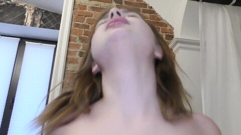 Redhead *** Chooses Between Dildo And Real Cock 18 Yo