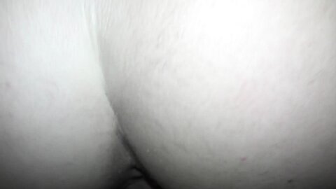 Hard Pounding Athletic Brunette Cum On Her Plump Ass
