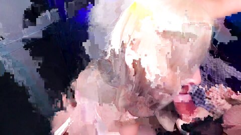 Horny Slut In A Pink Dress Sucks Deeply And Takes A Creampie Raw