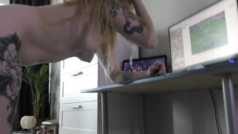 Home Teen Slut Gets Fucked While Playing Video Games
