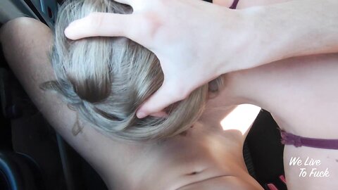 Strange Guy Fucked My Creamy Pussy In The Car Part 2  Welivetofuck