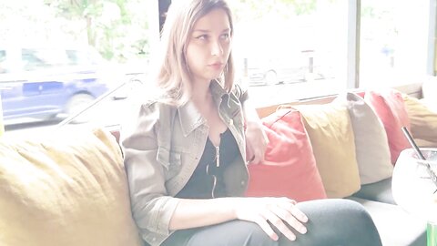 Myschoollife  Remote Control Orgasm Of My Stepsister In Bar