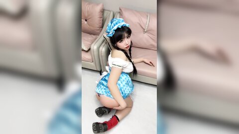 Horny Asian Maid Deserves Some Spanking