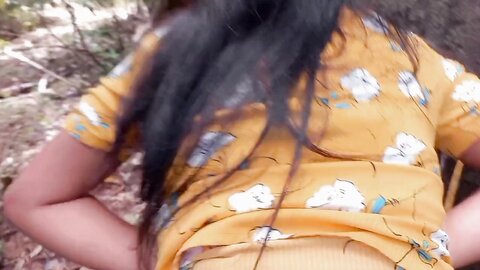කෑල්ලව කැලේ එක්කන් ගිහින් ගල උඩ තියලම පූසා කෑව