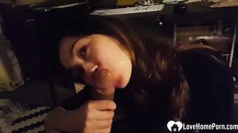 Japanese Beauty Swallows My Load After Blowing Me Like A Pro