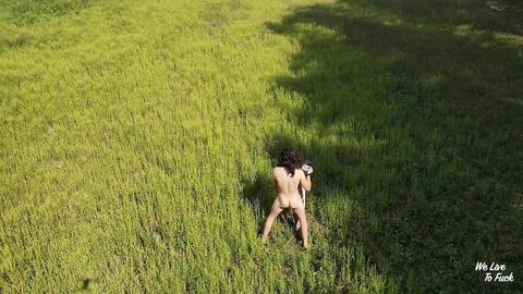 Outdoor Passionate Sex With Drone Footage  Amateur Couple Welivetofuck