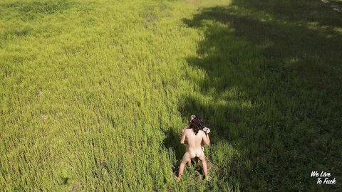 Outdoor Passionate Sex With Drone Footage  Amateur Couple Welivetofuck