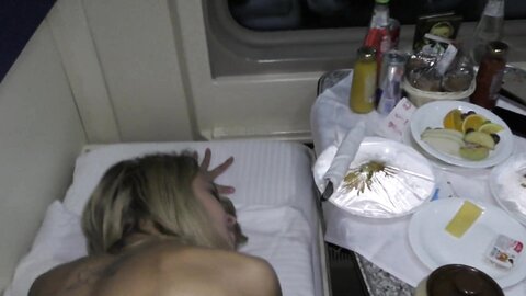 I Met Loren Strawberry On The Train  Fucked And Cum Inside