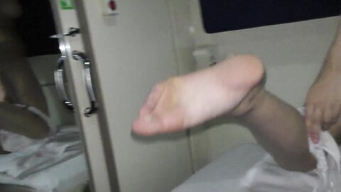 I Met Loren Strawberry On The Train  Fucked And Cum Inside