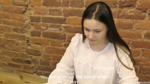 Shy Classmate Sucks Teachers Big Cock After Class 18 Y O