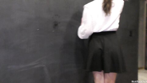 Shy Classmate Sucks Teachers Big Cock After Class 18 Y O