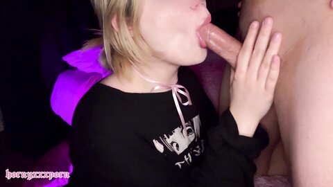 Brute Loves To Fuck His Cute Girlfriend In The Throat
