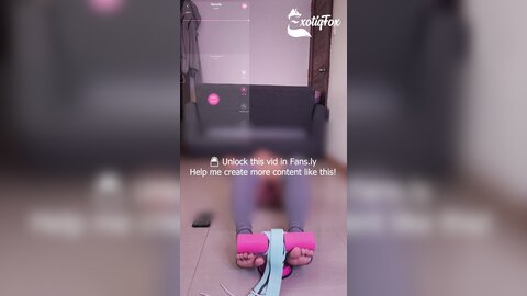 Doing Sit Ups With My Lush Inside Both Holes