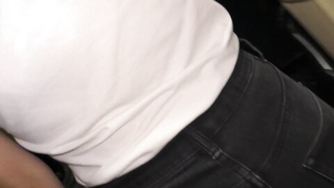 Picked Up A Girl With Big Boobs And Fucked Her Right On The Train Stuffed Pussy Cream Pie