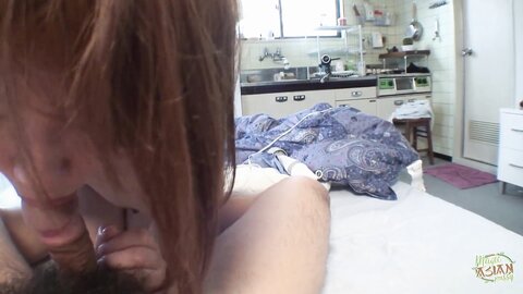 Chick From Asian Megui Iwabuchi Enjoys Sucking A Dick In Pov